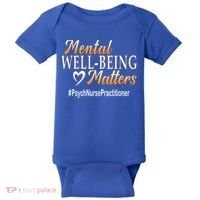 Tal Well Being Matters Psych Nurse Practitioner Cute Gift Baby Bodysuit thumb 0