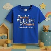 Tal Well Being Matters Psych Nurse Practitioner Cute Gift Toddler T-Shirt thumb 3