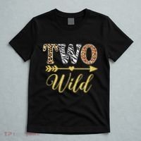 Two Wild Birthday Outfit Zoo Themed 2nd Birthday T-Shirt thumb 5