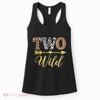 Two Wild Birthday Outfit Zoo Themed 2nd Birthday Women's Tank Top thumb 0