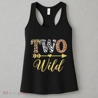 Two Wild Birthday Outfit Zoo Themed 2nd Birthday Women's Tank Top thumb 3