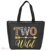 Two Wild Birthday Outfit Zoo Themed 2nd Birthday Tote Bag thumb 0