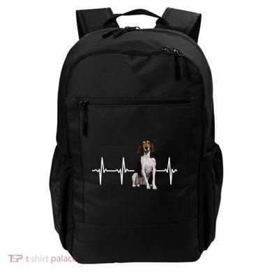 Treeing Walker Coonhound Heartbeat Dog Lover Gift Backpack