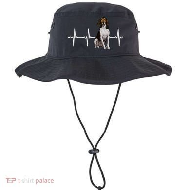 Treeing Walker Coonhound Heartbeat Dog Lover Gift Bucket Hat