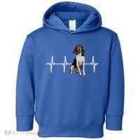 Treeing Walker Coonhound Heartbeat Dog Lover Gift Toddler Hoodie thumb 0