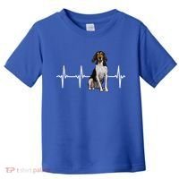 Treeing Walker Coonhound Heartbeat Dog Lover Gift Toddler T-Shirt thumb 0