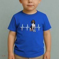 Treeing Walker Coonhound Heartbeat Dog Lover Gift Toddler T-Shirt thumb 2