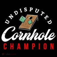 Tournament Win Cornhole Champion Corn Hole Champ Toddler Hoodie thumb 2