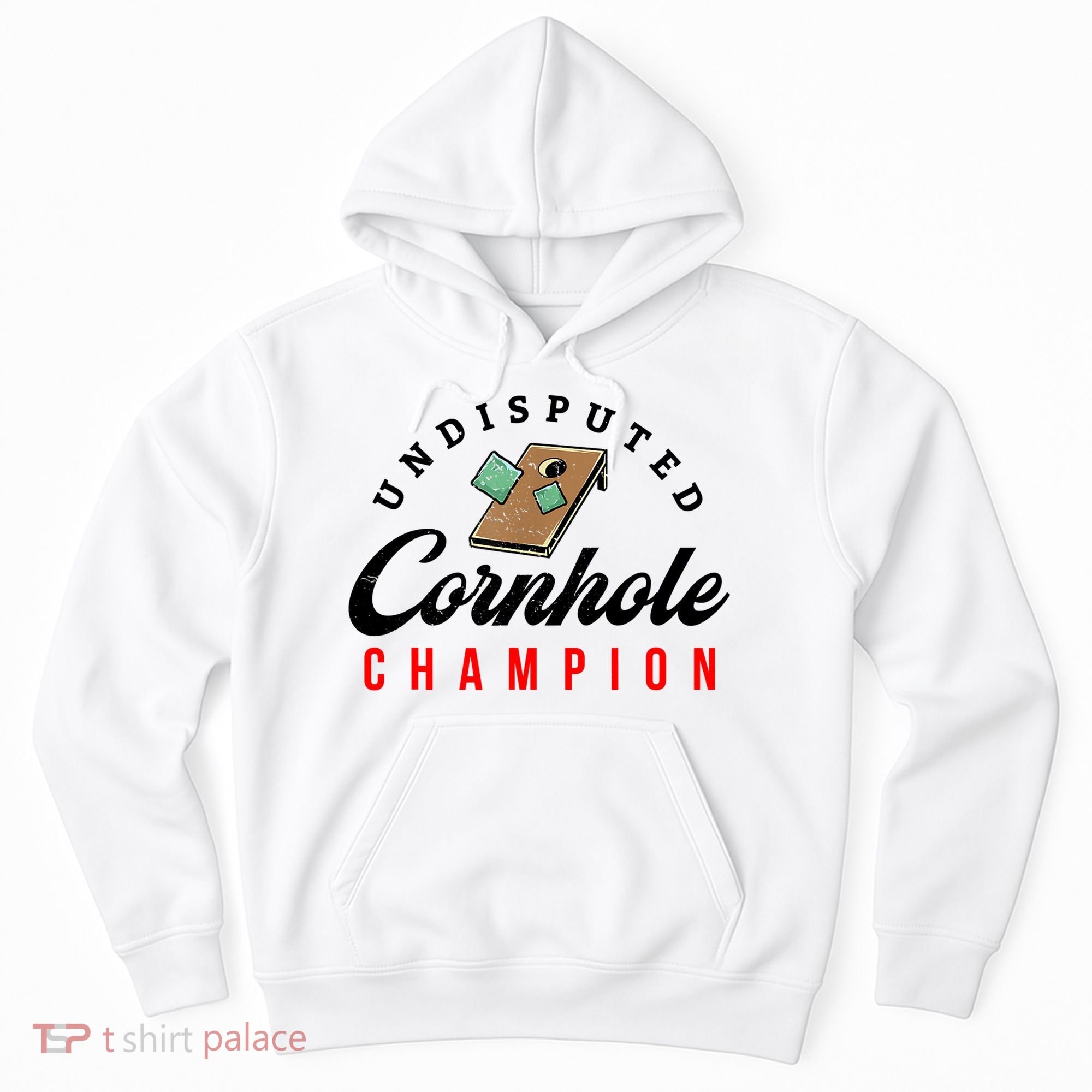 Tournament Win Cornhole Champion Corn Hole Champ Hoodie