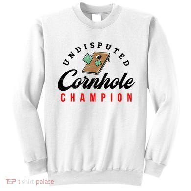 Tournament Win Cornhole Champion Corn Hole Champ Sweatshirt
