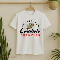 Tournament Win Cornhole Champion Corn Hole Champ T-Shirt thumb 2