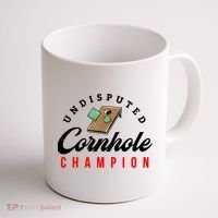Tournament Win Cornhole Champion Corn Hole Champ Coffee Mug thumb 1