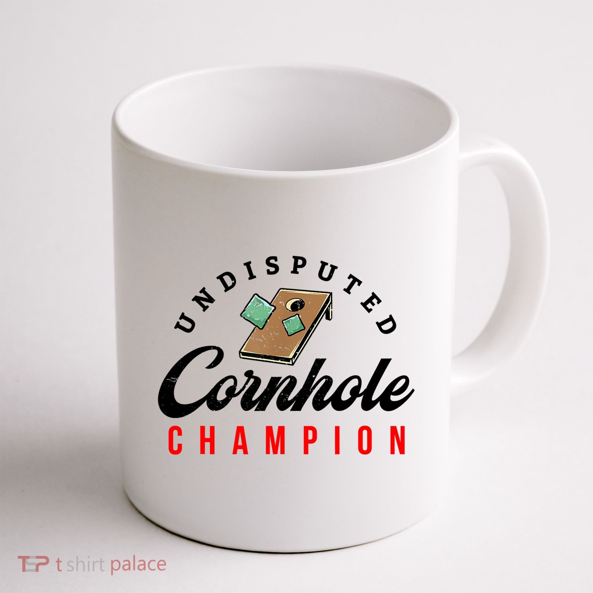 Tournament Win Cornhole Champion Corn Hole Champ Coffee Mug