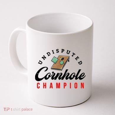 Tournament Win Cornhole Champion Corn Hole Champ Coffee Mug