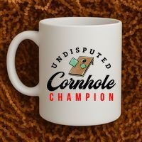 Tournament Win Cornhole Champion Corn Hole Champ Coffee Mug thumb 2