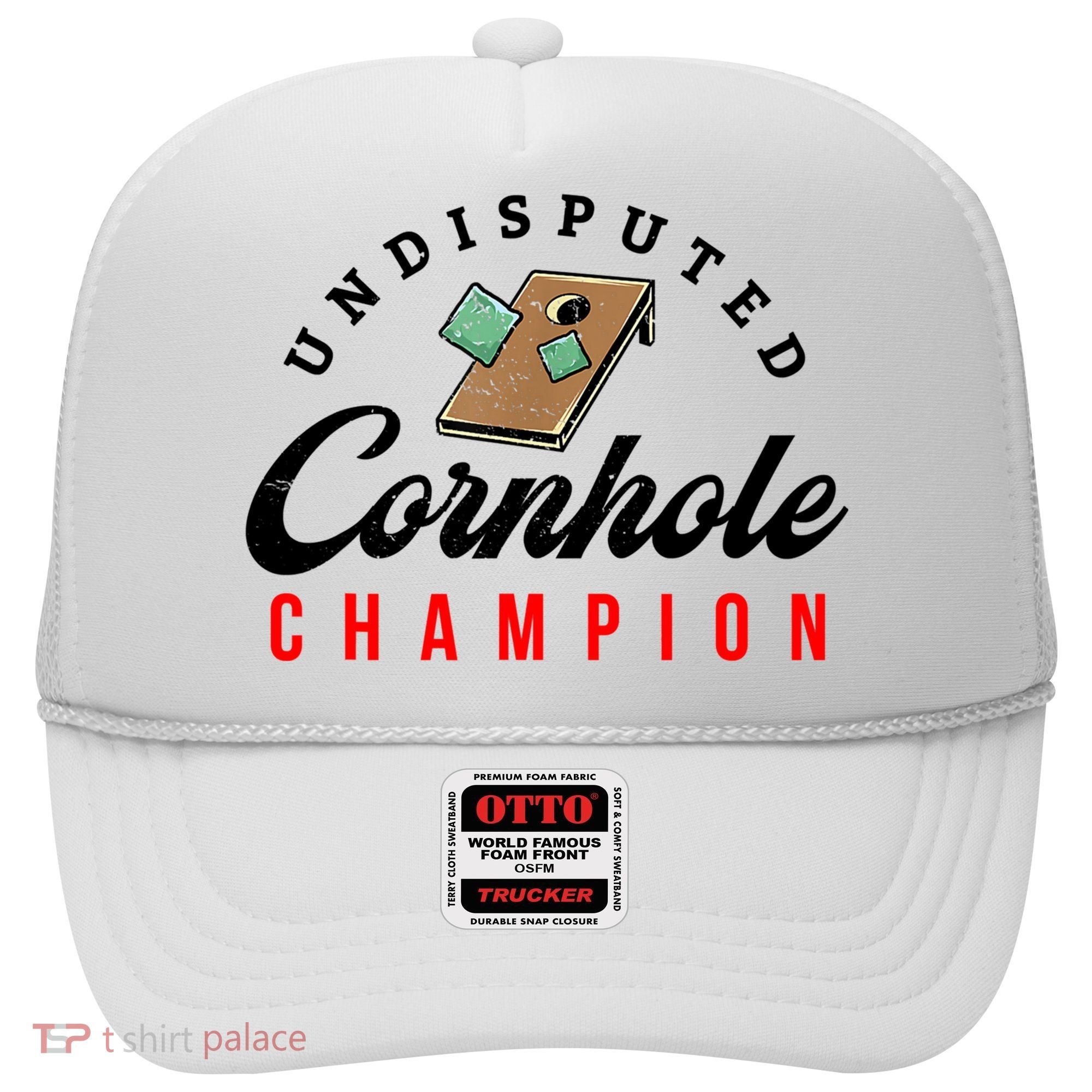 Tournament Win Cornhole Champion Corn Hole Champ Hat