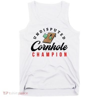 Tournament Win Cornhole Champion Corn Hole Champ Tank Top