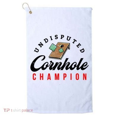 Tournament Win Cornhole Champion Corn Hole Champ Golf Towel