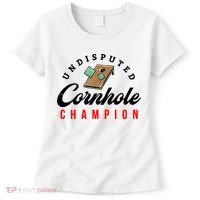 Tournament Win Cornhole Champion Corn Hole Champ Women's T-Shirt thumb 0