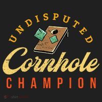 Tournament Win Cornhole Champion Corn Hole Champ Toss Game Beanie thumb 2