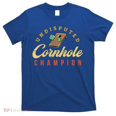 Tournament Win Cornhole Champion Corn Hole Champ Toss Game T-Shirt
