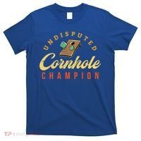 Tournament Win Cornhole Champion Corn Hole Champ Toss Game T-Shirt thumb 0