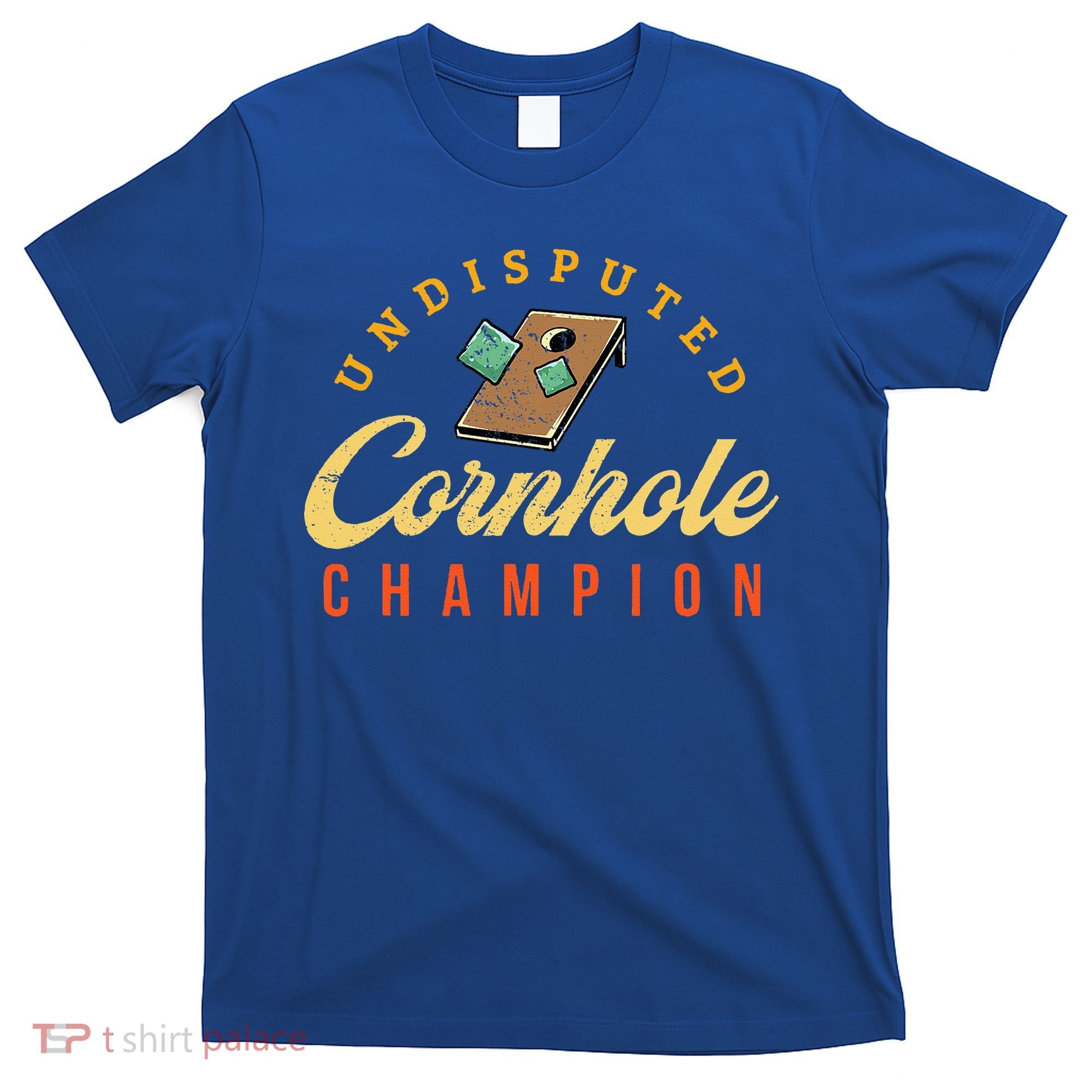 Tournament Win Cornhole Champion Corn Hole Champ Toss Game T-Shirt