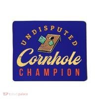 Tournament Win Cornhole Champion Corn Hole Champ Toss Game Mousepad thumb 0