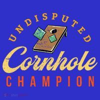 Tournament Win Cornhole Champion Corn Hole Champ Toss Game Mousepad thumb 1