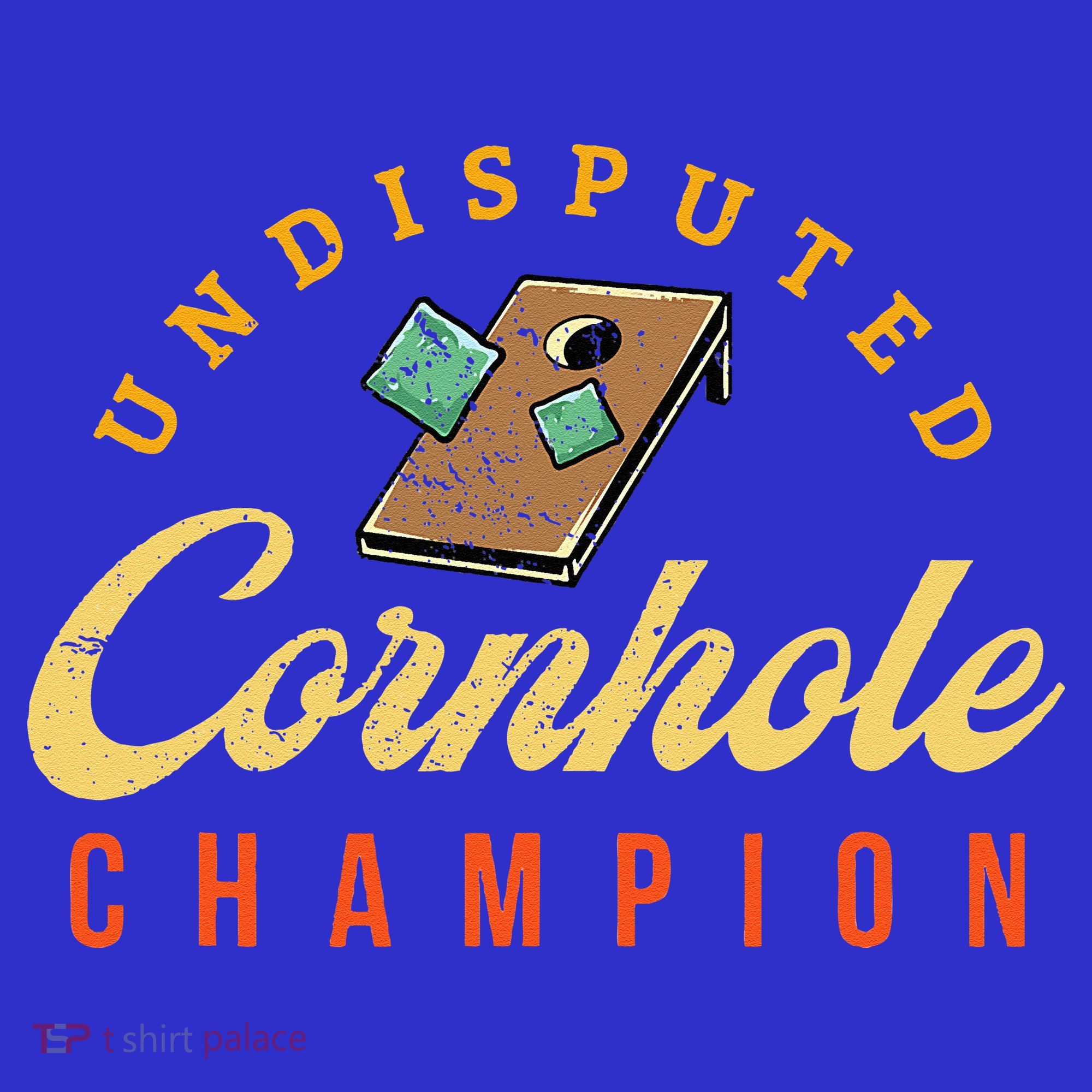 Tournament Win Cornhole Champion Corn Hole Champ Toss Game Mousepad