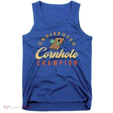 Tournament Win Cornhole Champion Corn Hole Champ Toss Game Tank Top