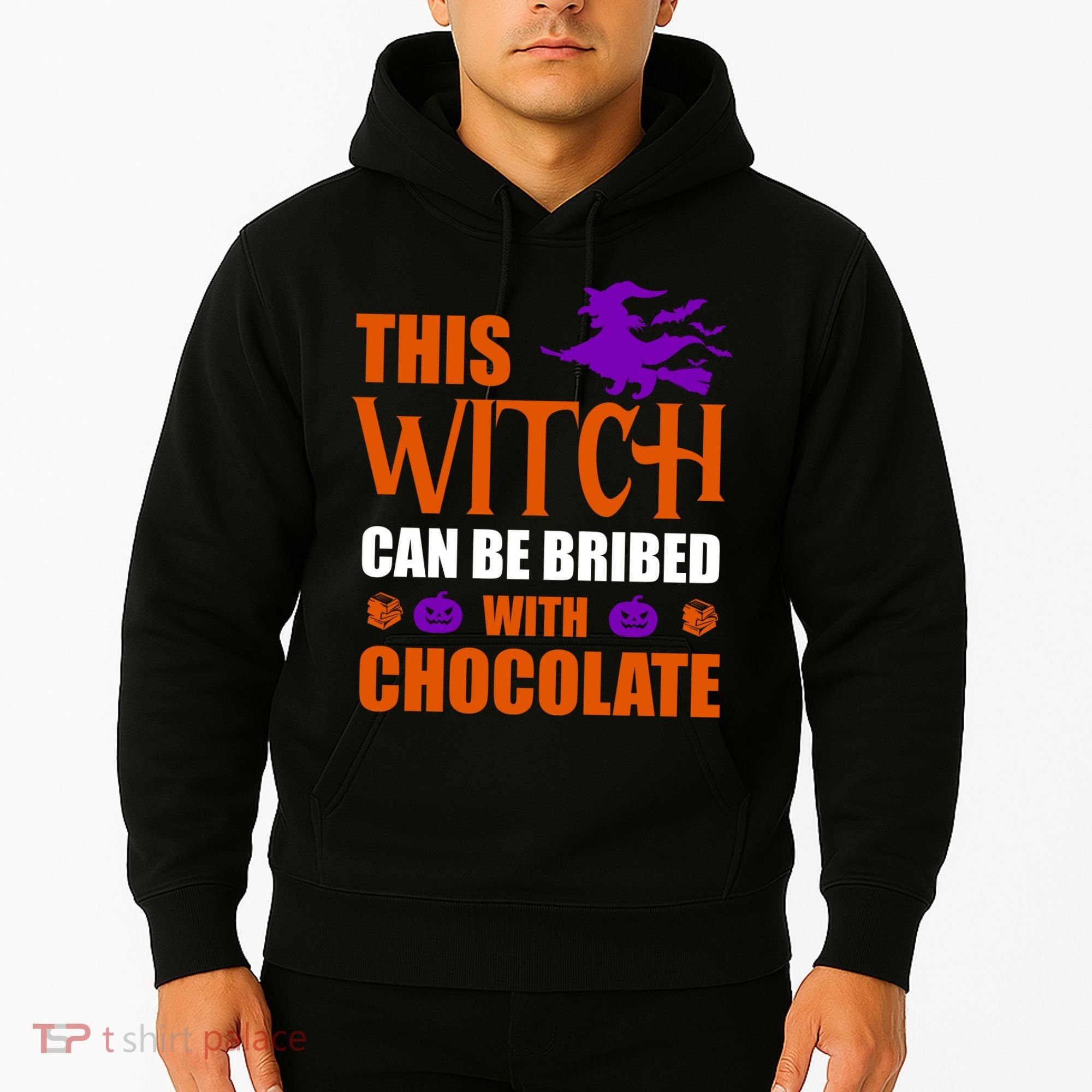 This Witch Can Be Bribed With Chocolate Hoodie