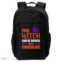 This Witch Can Be Bribed With Chocolate Backpack thumb 0