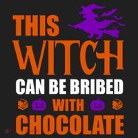 This Witch Can Be Bribed With Chocolate Tumbler thumb 3