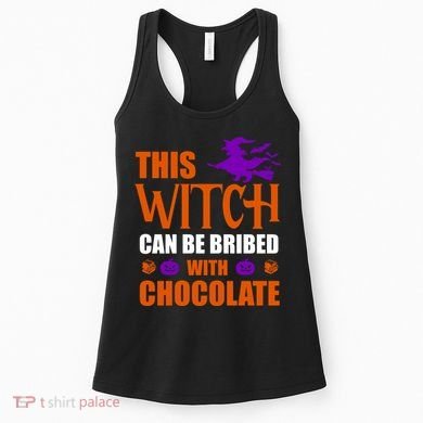 This Witch Can Be Bribed With Chocolate Women's Tank Top