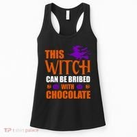 This Witch Can Be Bribed With Chocolate Women's Tank Top thumb 0