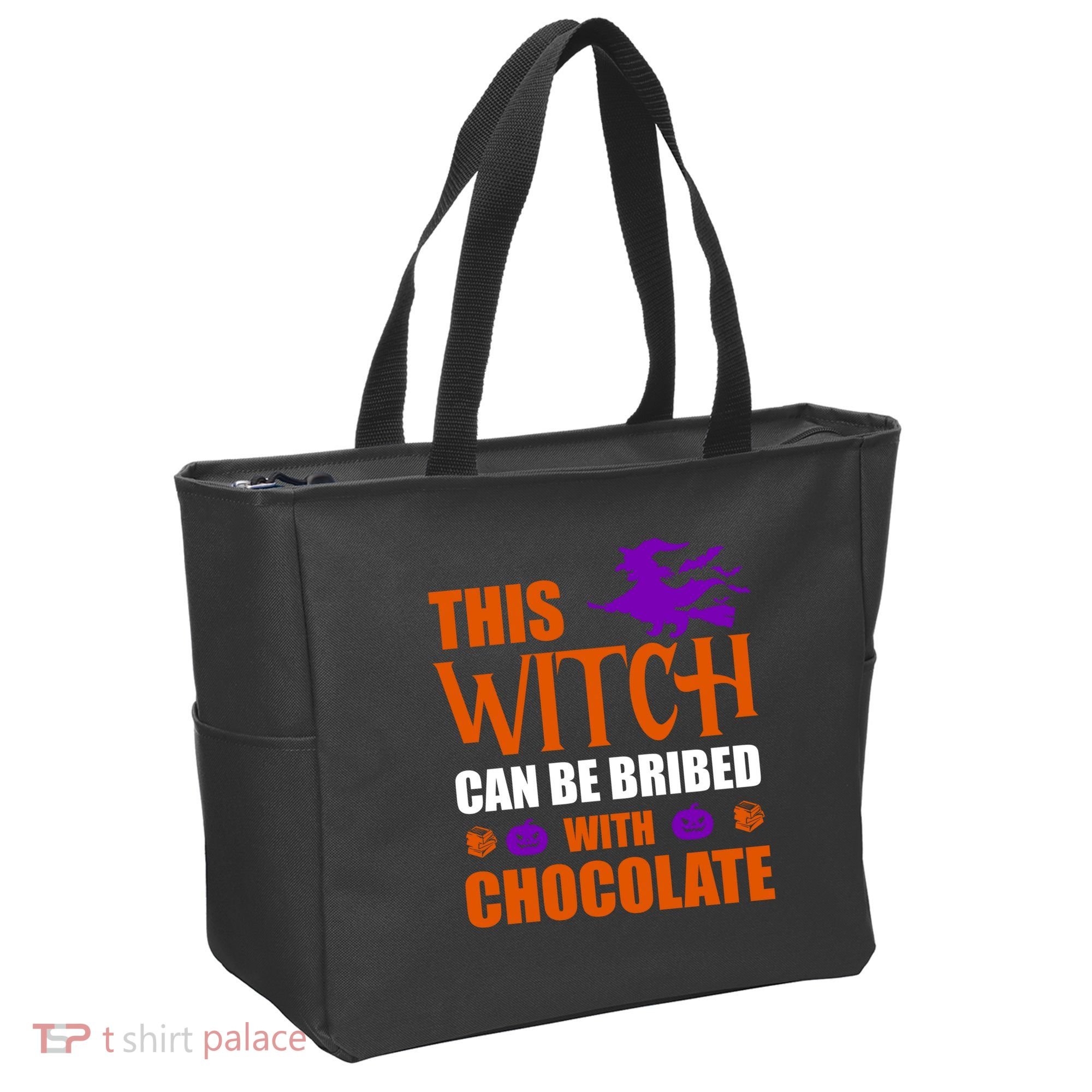 This Witch Can Be Bribed With Chocolate Tote Bag
