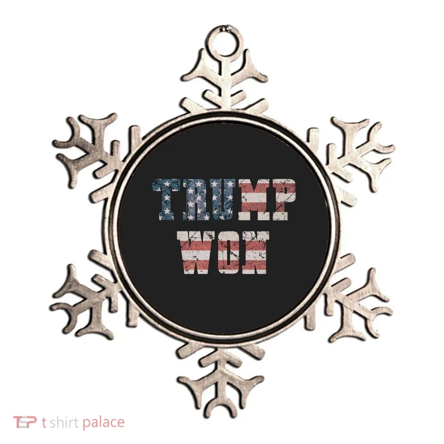 Trump Won Cute Gift Ornament