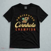 Tournament Win Cornhole Champion Corn Hole Champ Toss Game T-Shirt thumb 5