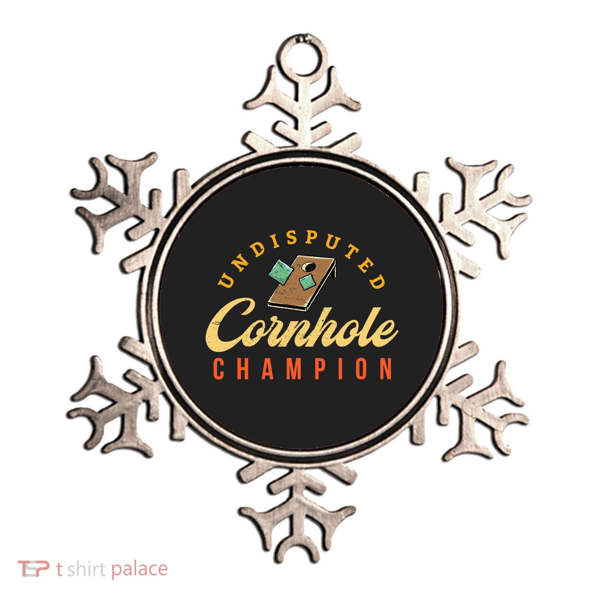 Tournament Win Cornhole Champion Corn Hole Champ Toss Game Ornament