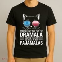Together We Can End The Dramala And The Trauma And Go Relax T-Shirt thumb 3