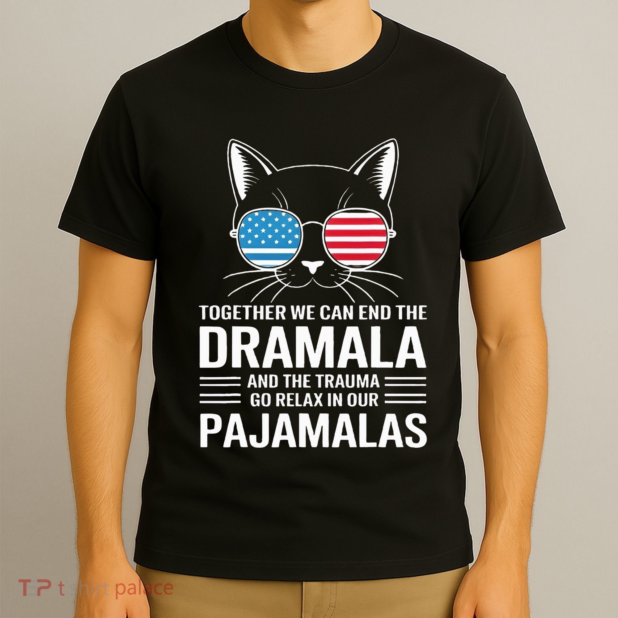 Together We Can End The Dramala And The Trauma And Go Relax T-Shirt