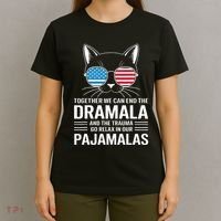 Together We Can End The Dramala And The Trauma And Go Relax T-Shirt thumb 4
