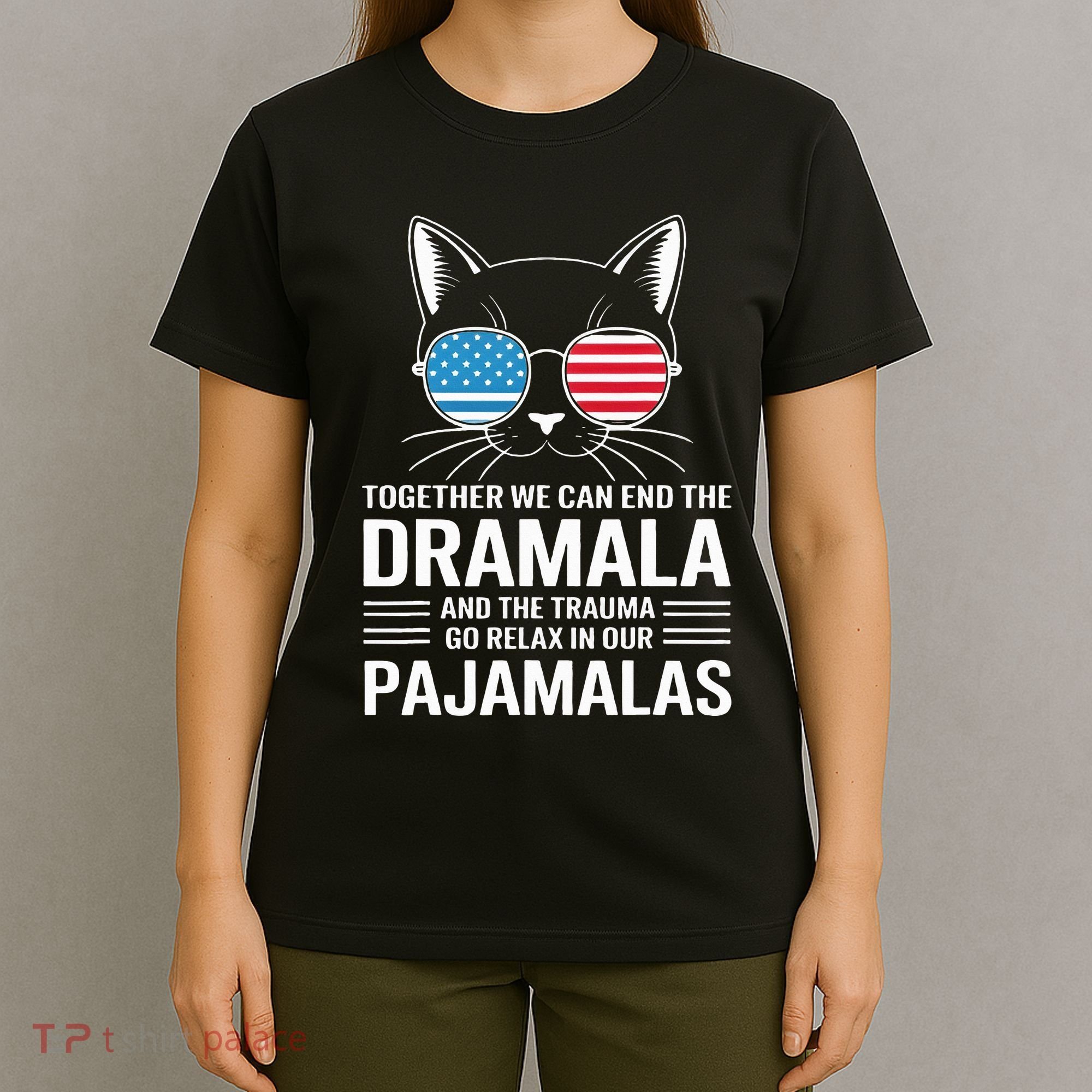 Together We Can End The Dramala And The Trauma And Go Relax T-Shirt