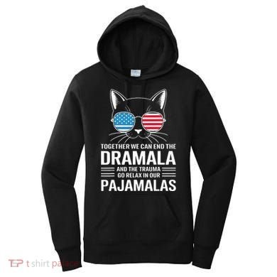 Together We Can End The Dramala And The Trauma And Go Relax Women's Hoodie
