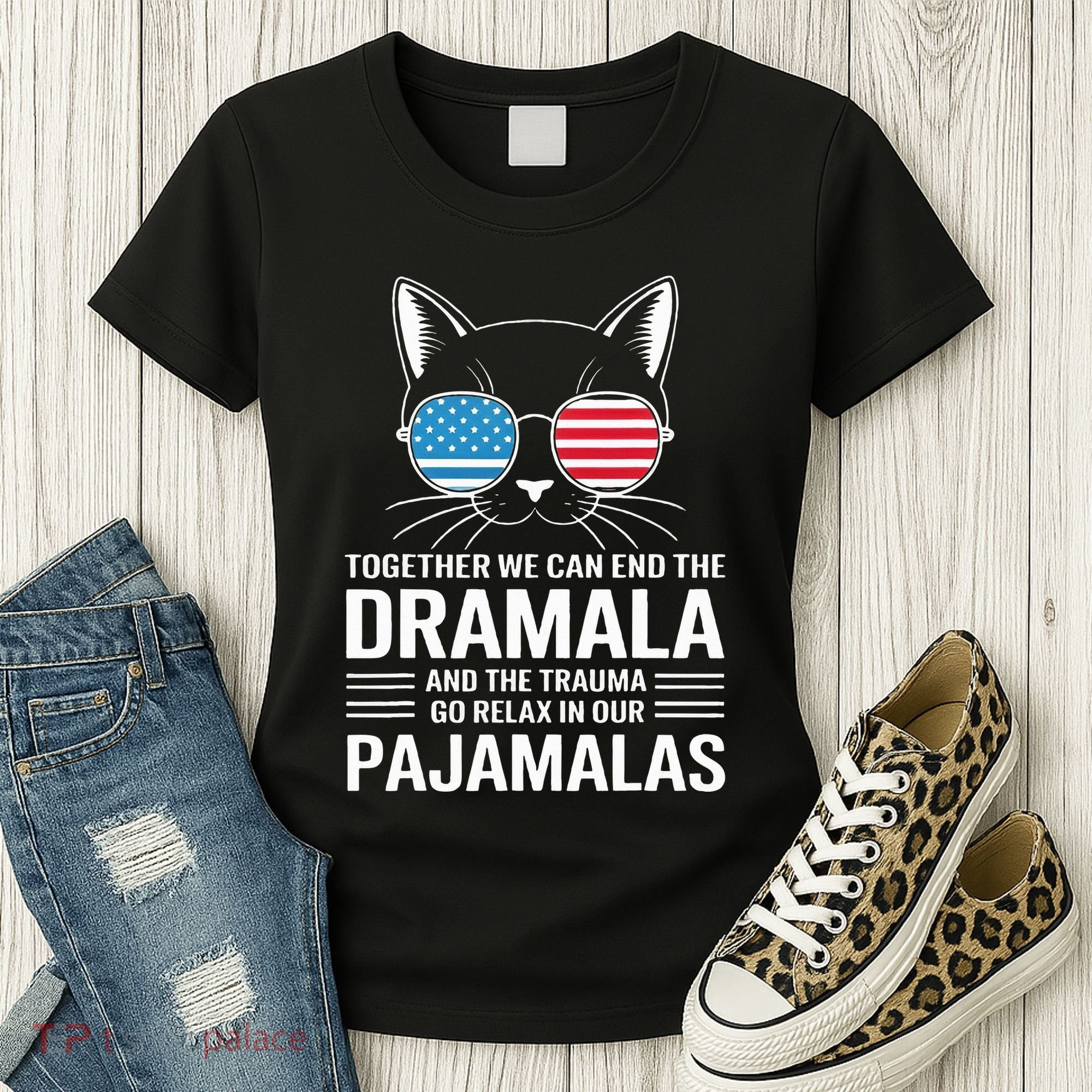 Together We Can End The Dramala And The Trauma And Go Relax Women's T-Shirt