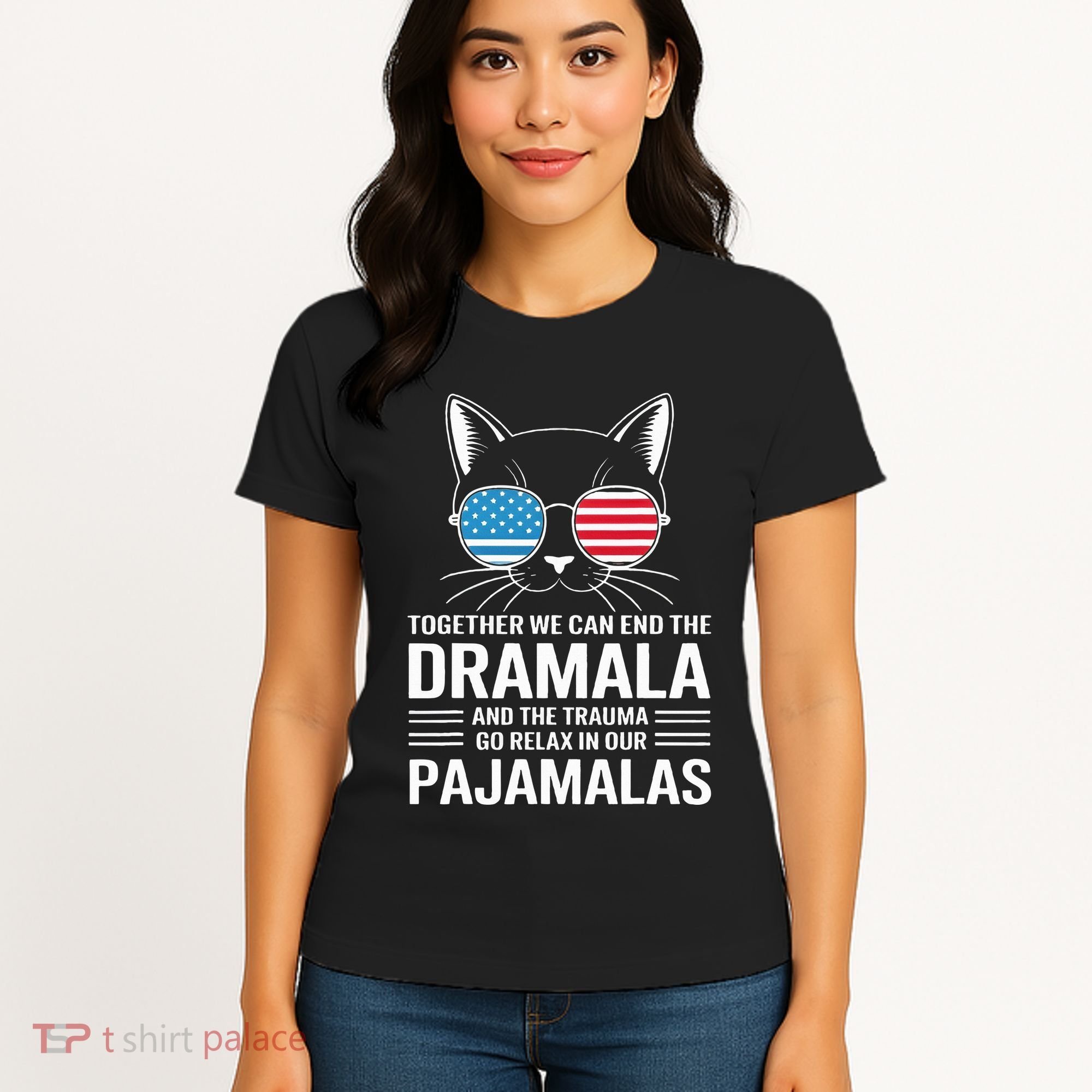 Together We Can End The Dramala And The Trauma And Go Relax Women's T-Shirt