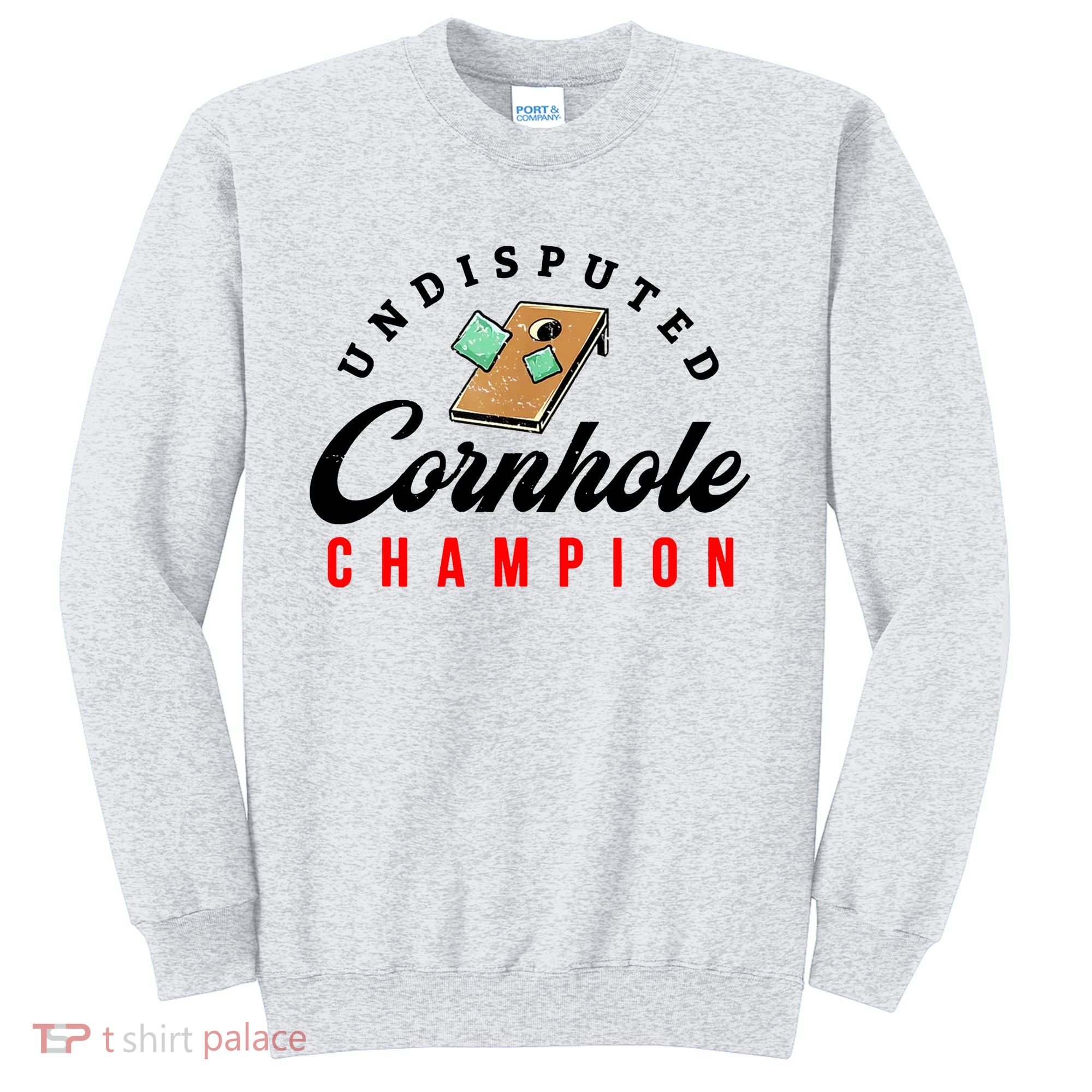 Tournament Win Cornhole Champion Corn Hole Champ Sweatshirt