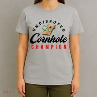 Tournament Win Cornhole Champion Corn Hole Champ T-Shirt thumb 4