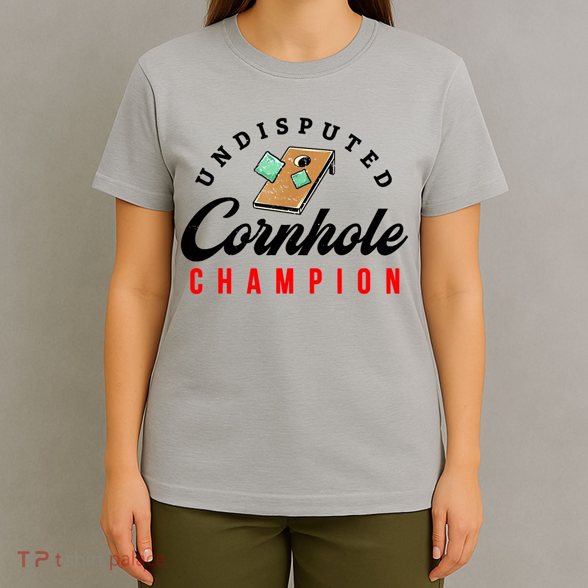 Tournament Win Cornhole Champion Corn Hole Champ T-Shirt